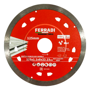 Disco Rim Laser Con Flangia 125mm